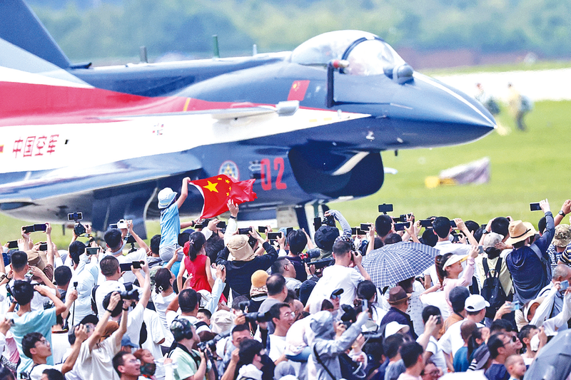 嫐汁内射长春航空展迎来首个公众日